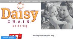 Desktop Screenshot of daisychainmothering.org