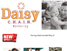 Tablet Screenshot of daisychainmothering.org